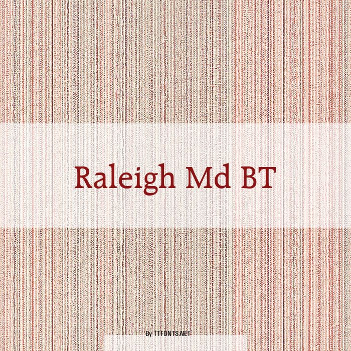 Raleigh Md BT example